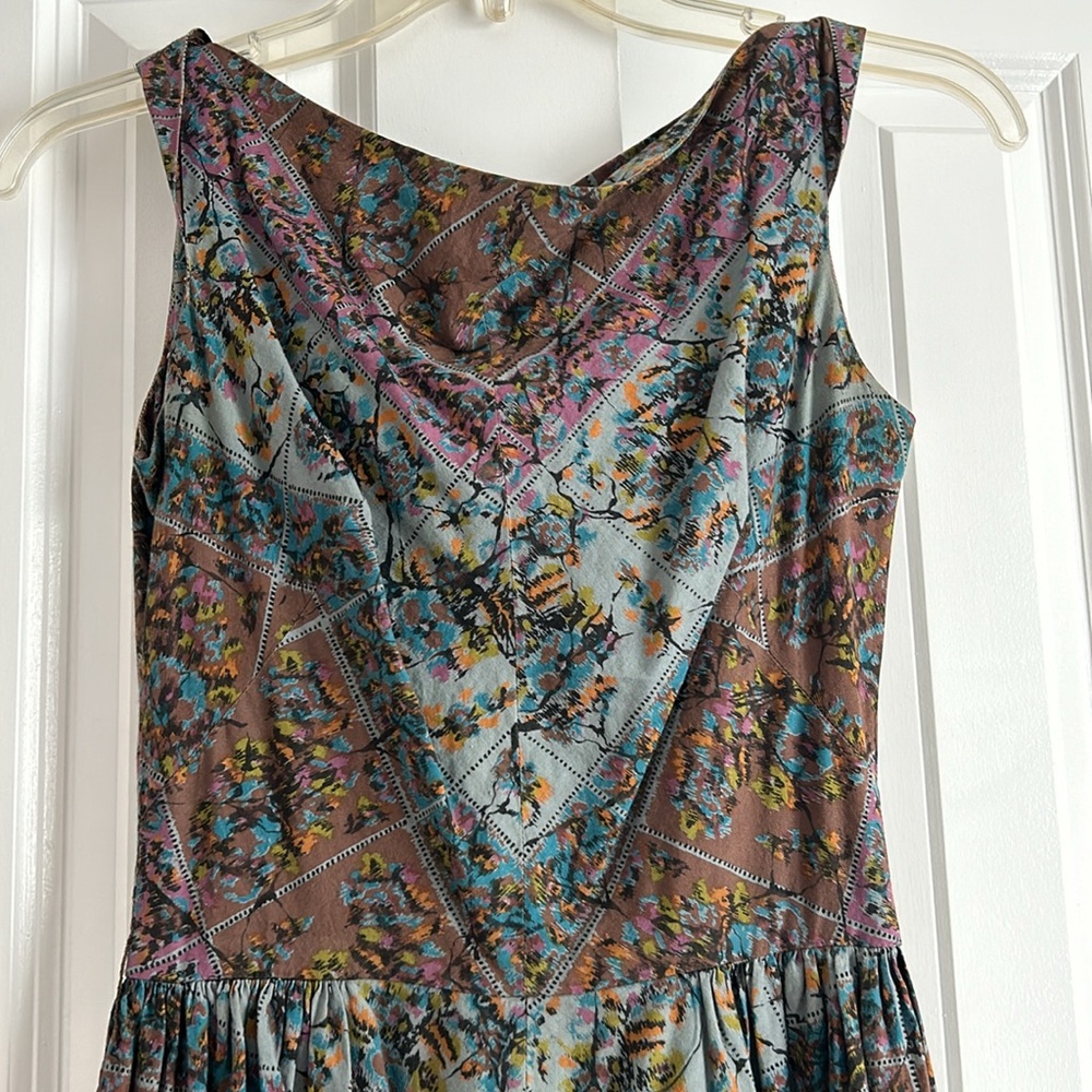 Vintage Floral Dress